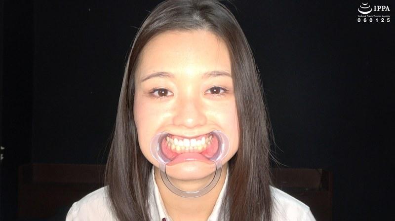 【雪奈真冬】 「【歯・口腔フェチ】制服美女 雪奈真冬チャンの超貴重な綺麗な口内＆のどちんこ観察！」雪奈真冬